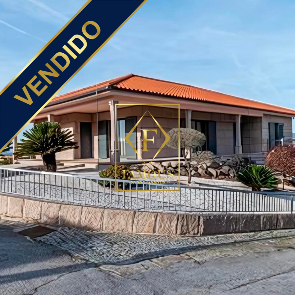 Moradia de Luxo em pedra, com garagem para 12 carros em Quinchães – Fafe!