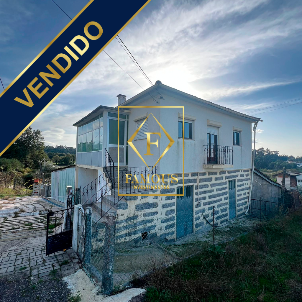 Moradia em pedra com 1500m2 terreno nos arredores de Fafe!
